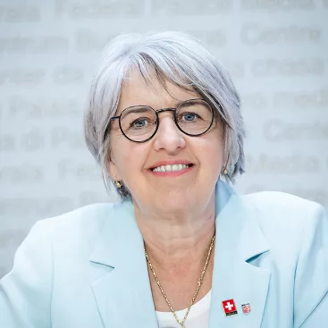 Federal Councillor Elisabeth Baume-Schneider